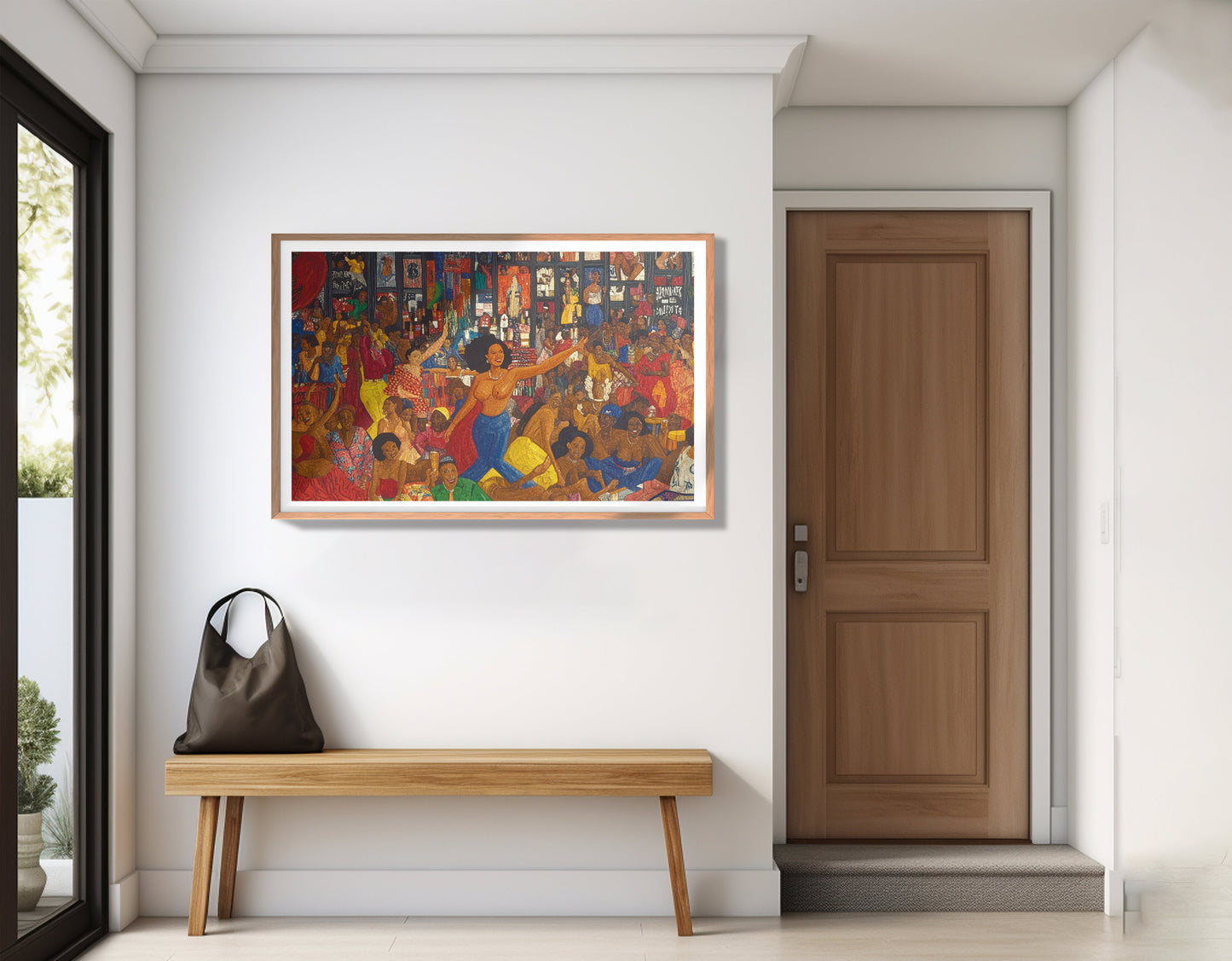 Black Joy Dance Party Black culture wall art view 83