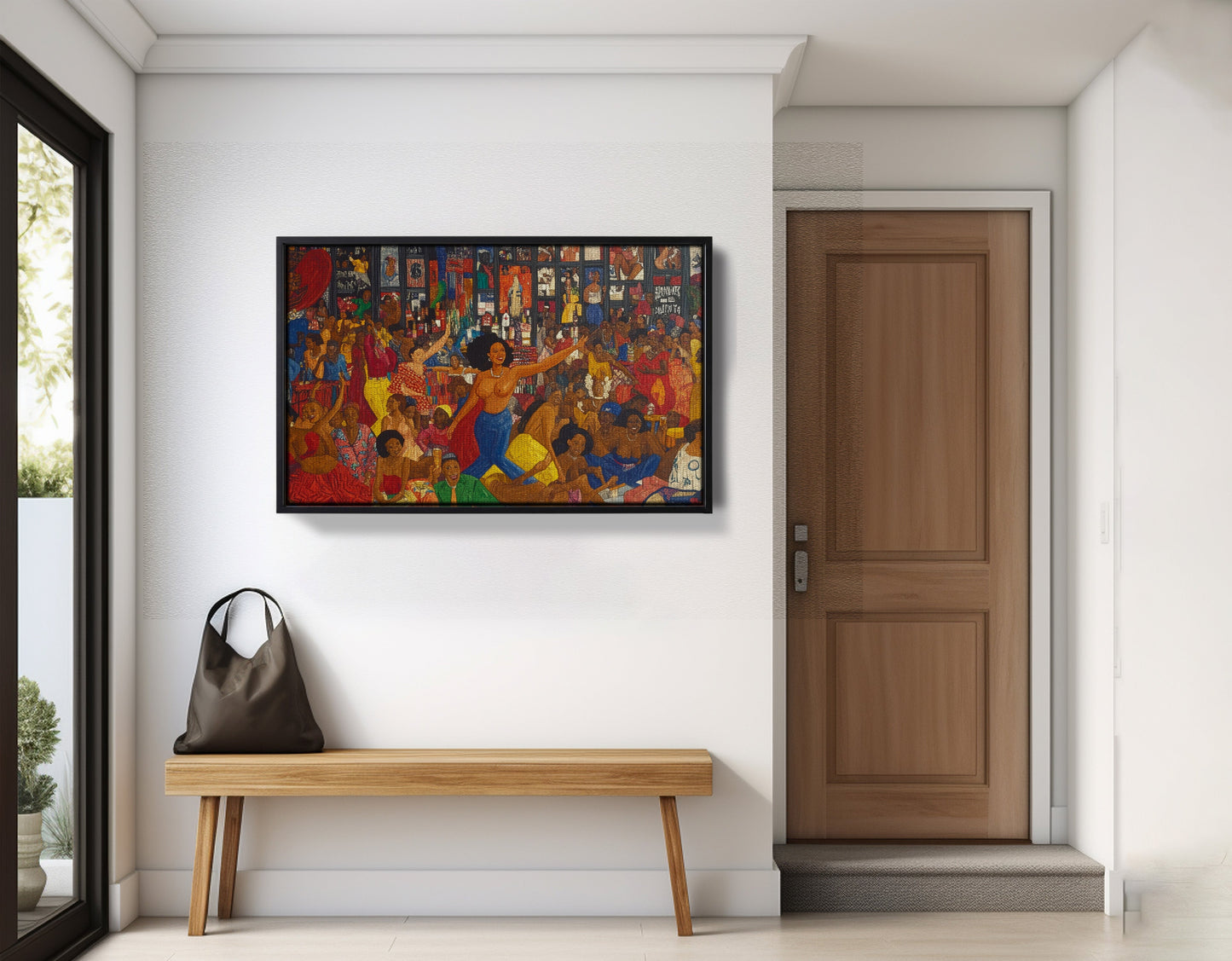 Black Joy Dance Party Black culture wall art view 29