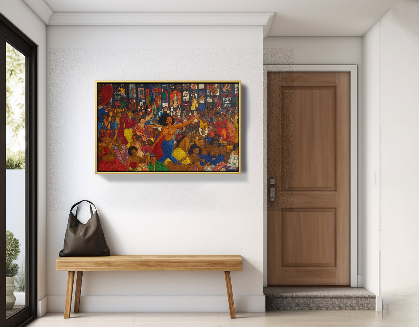 Black Joy Dance Party Black culture wall art view 41