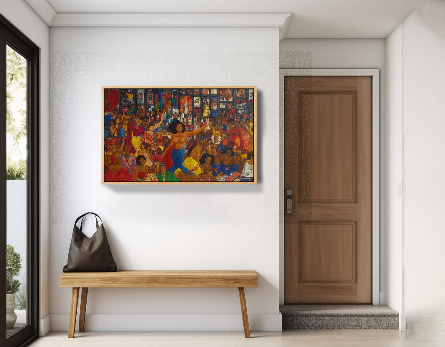 Black Joy Dance Party Black culture wall art view 53