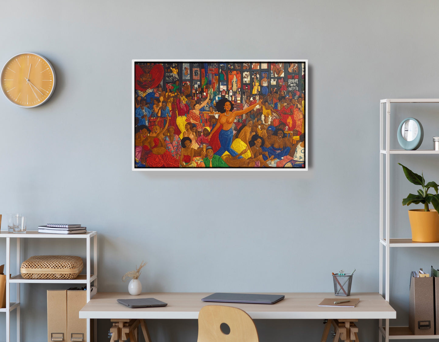 Black Joy Dance Party Black culture wall art view 66