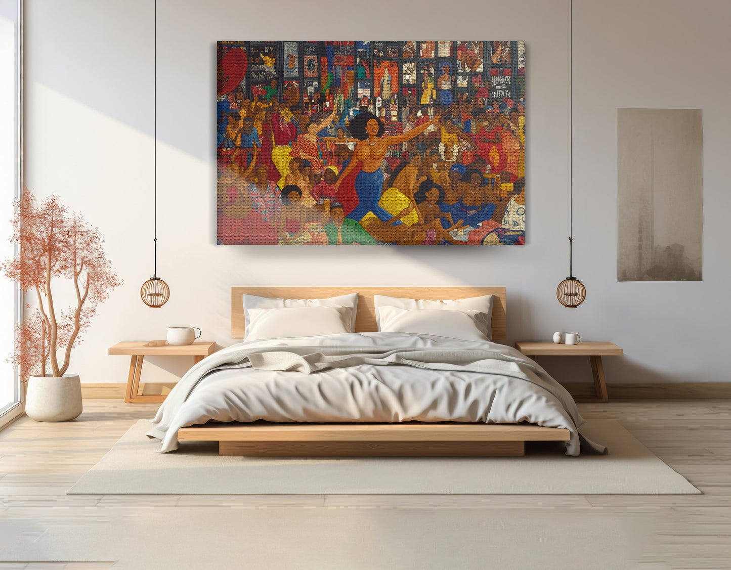 Black Joy Dance Party Black culture wall art view 15