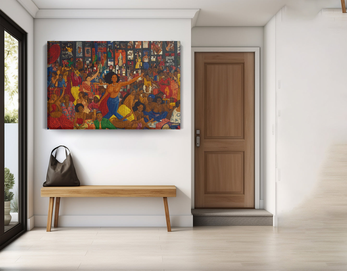 Black Joy Dance Party Black culture wall art view 17
