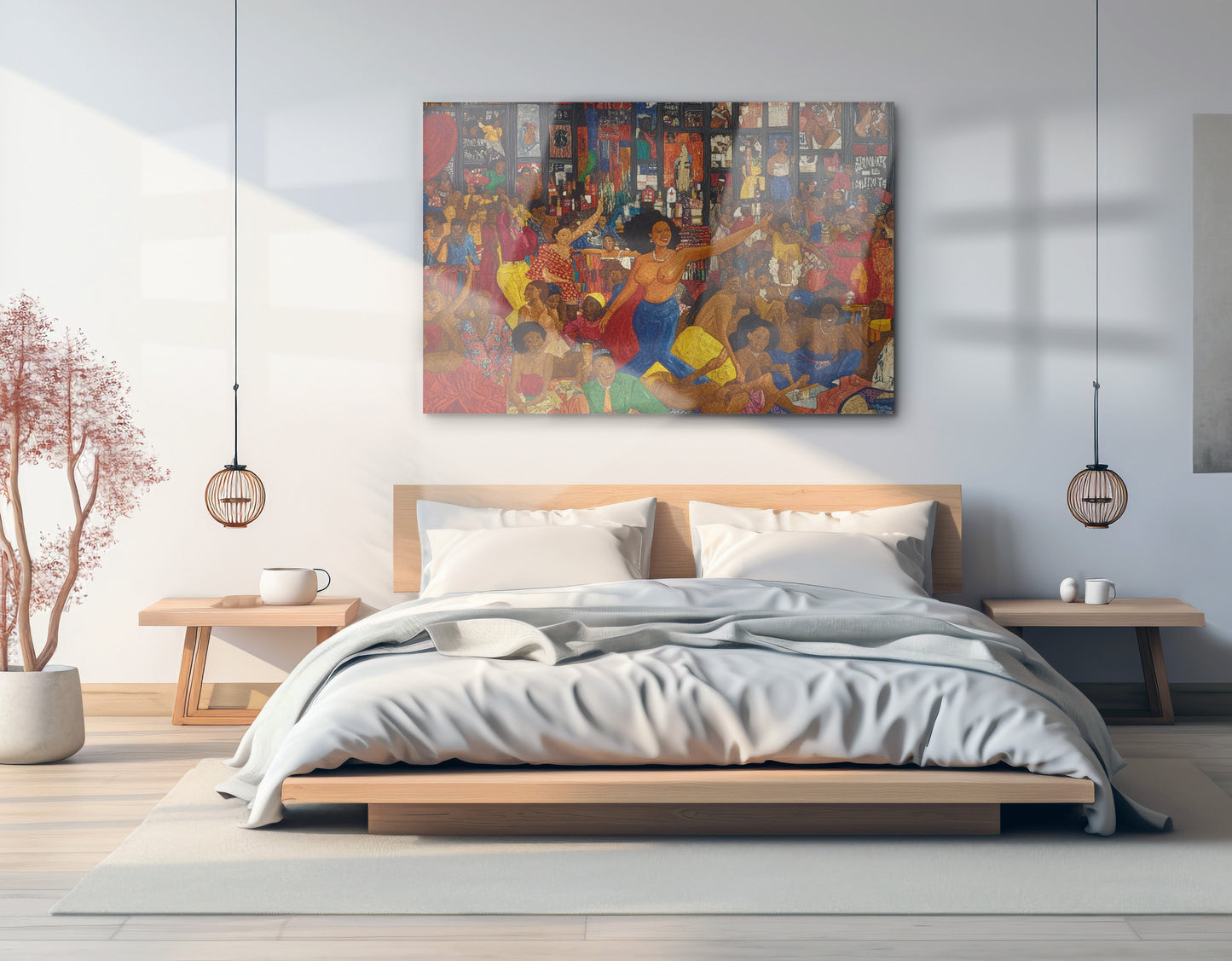 Black Joy Dance Party Black culture wall art view 21