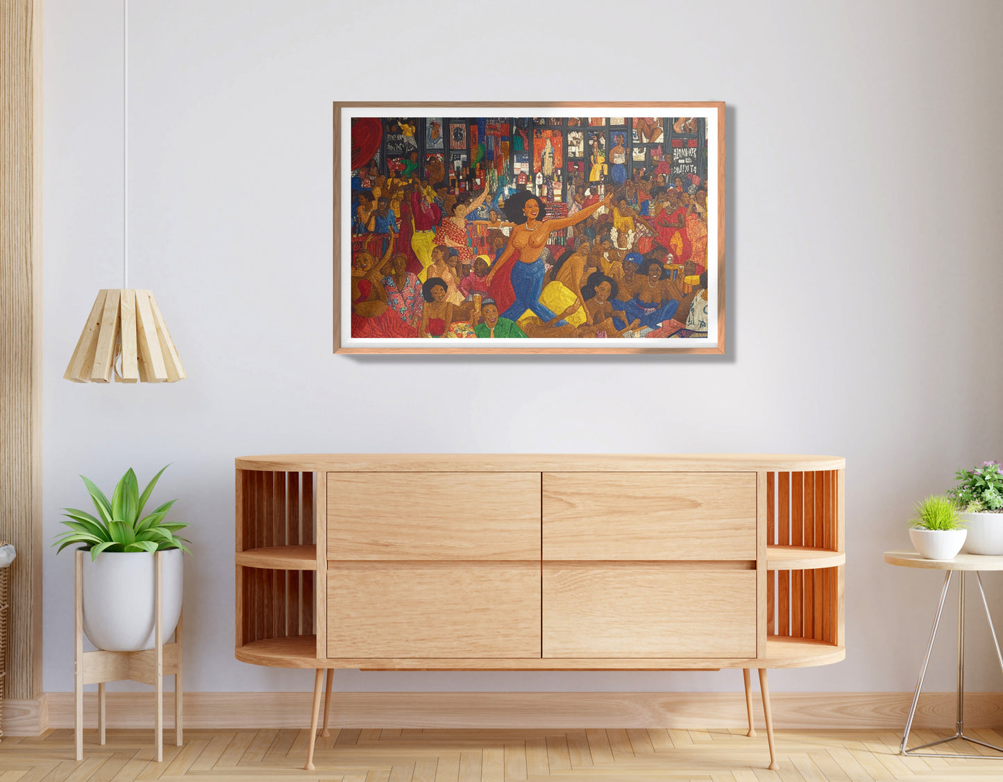 Black Joy Dance Party Black culture wall art view 80