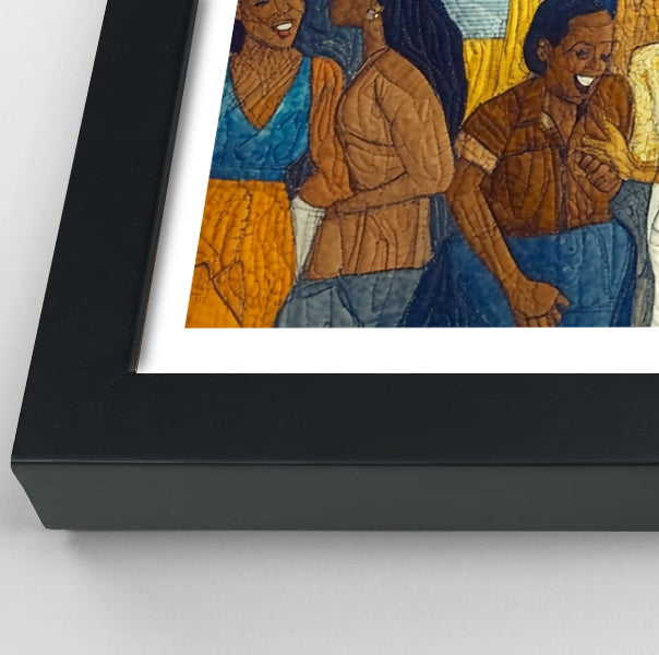 Black Community Bar Scene Black culture wall art view 70