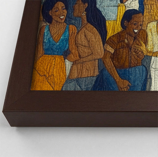 Black Community Bar Scene Black culture wall art view 34