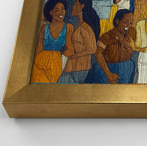 Black Community Bar Scene Black culture wall art view 40