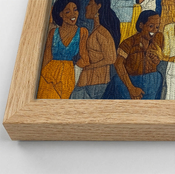 Black Community Bar Scene Black culture wall art view 52