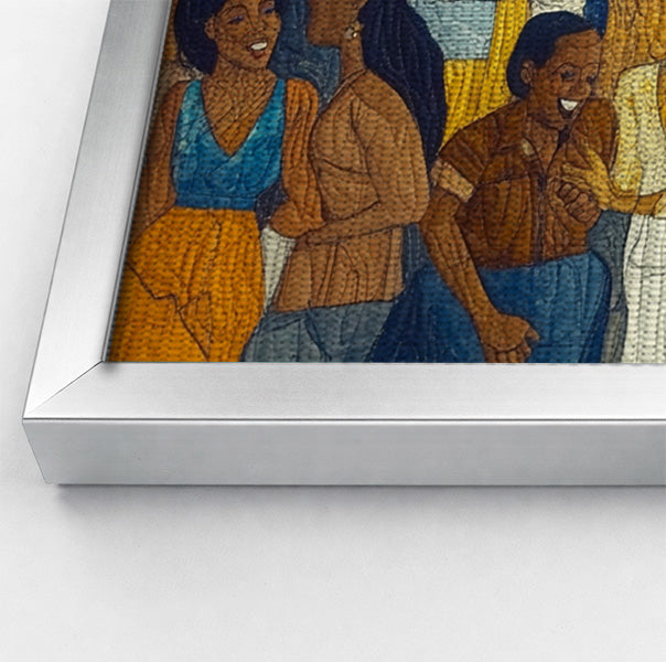 Black Community Bar Scene Black culture wall art view 58
