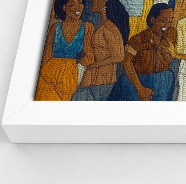 Black Community Bar Scene Black culture wall art view 64