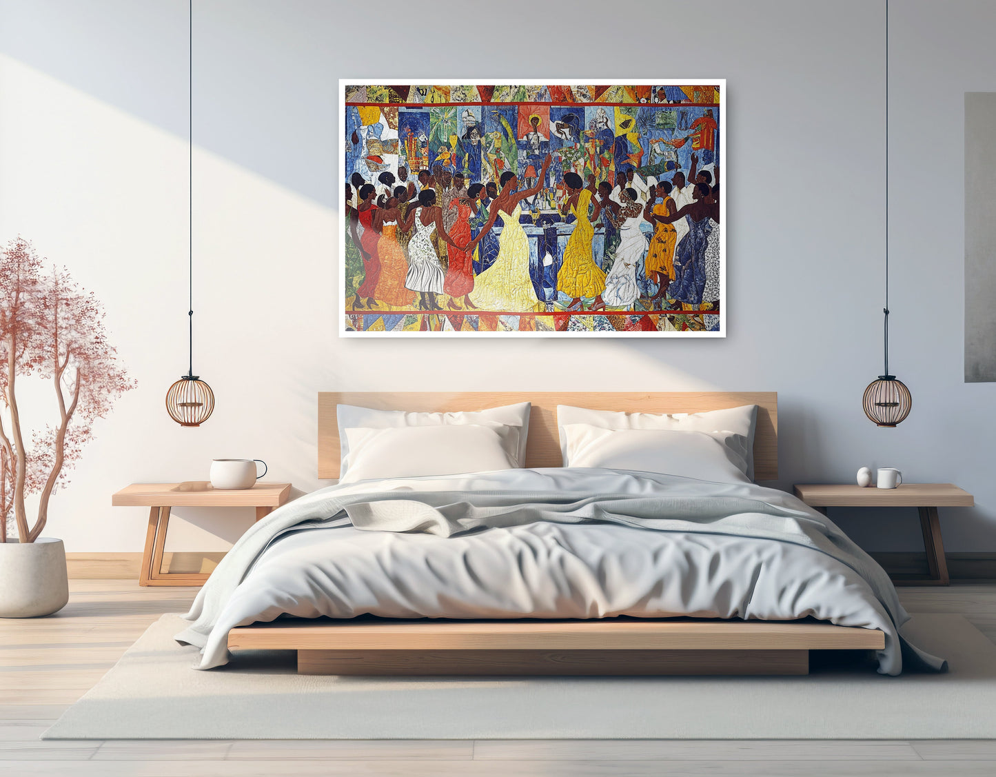 Black Celebration Dance Hall Black culture wall art artwork view