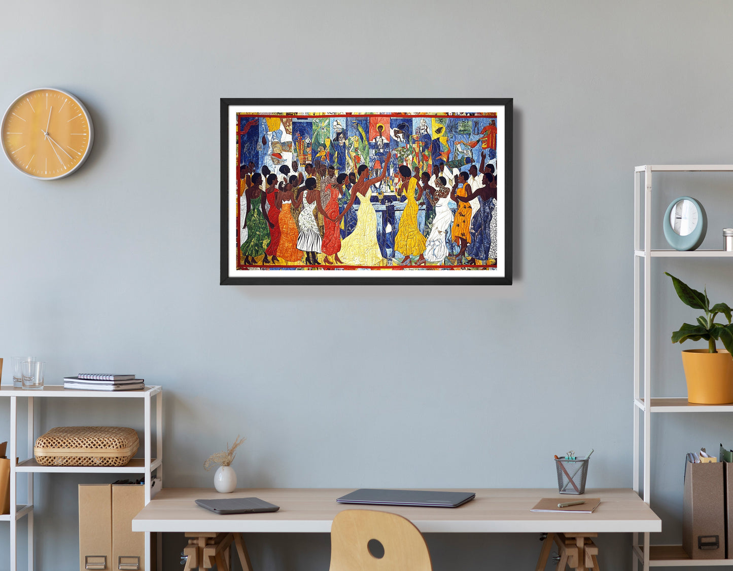 Black Celebration Dance Hall Black culture wall art view 71