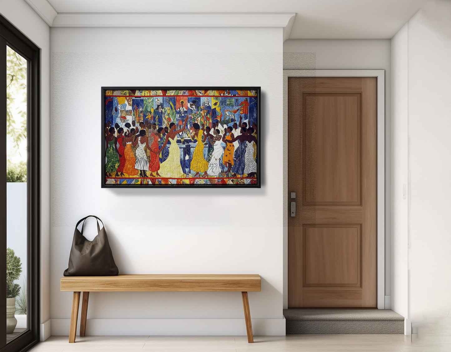 Black Celebration Dance Hall Black culture wall art view 29