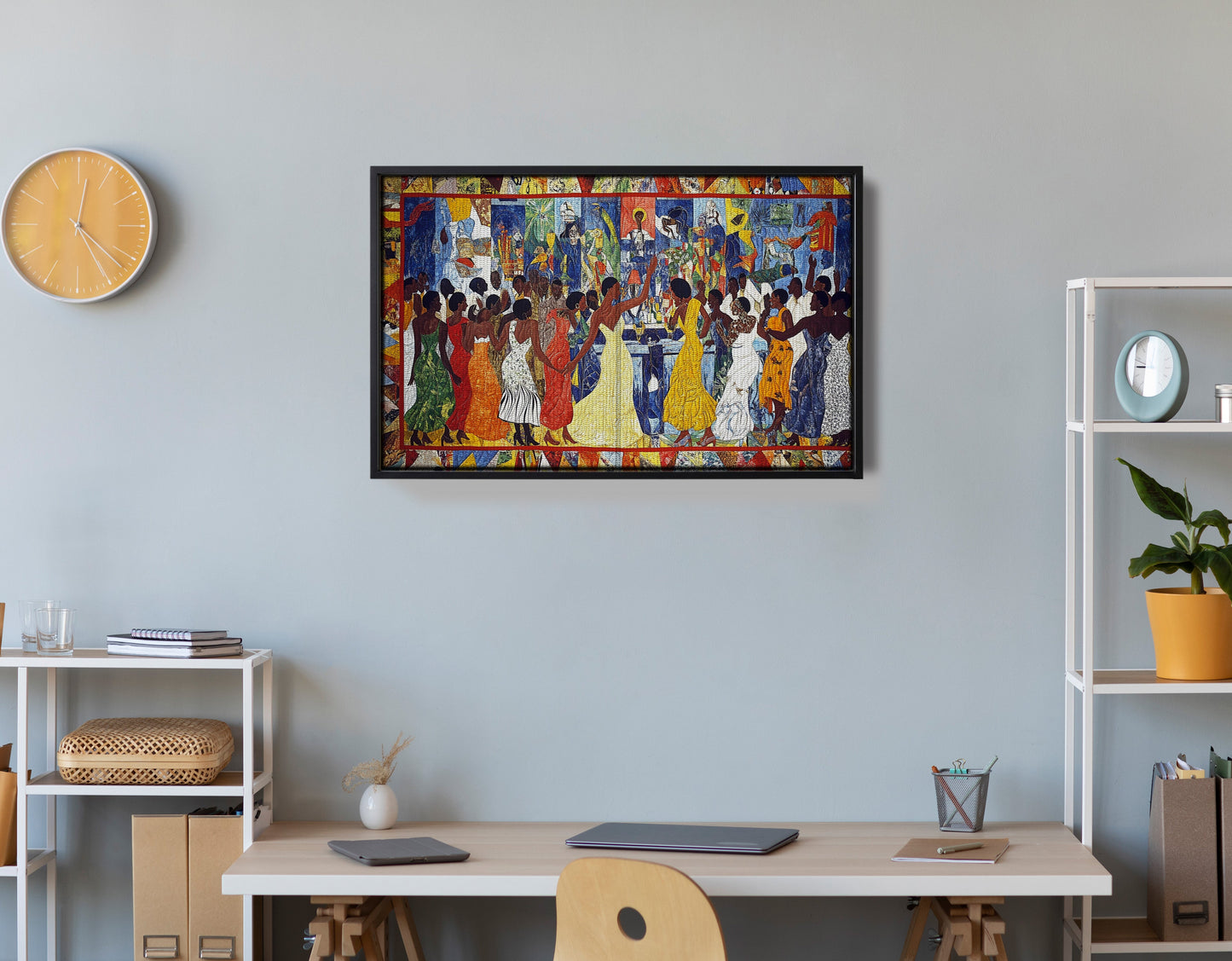 Black Celebration Dance Hall Black culture wall art view 30