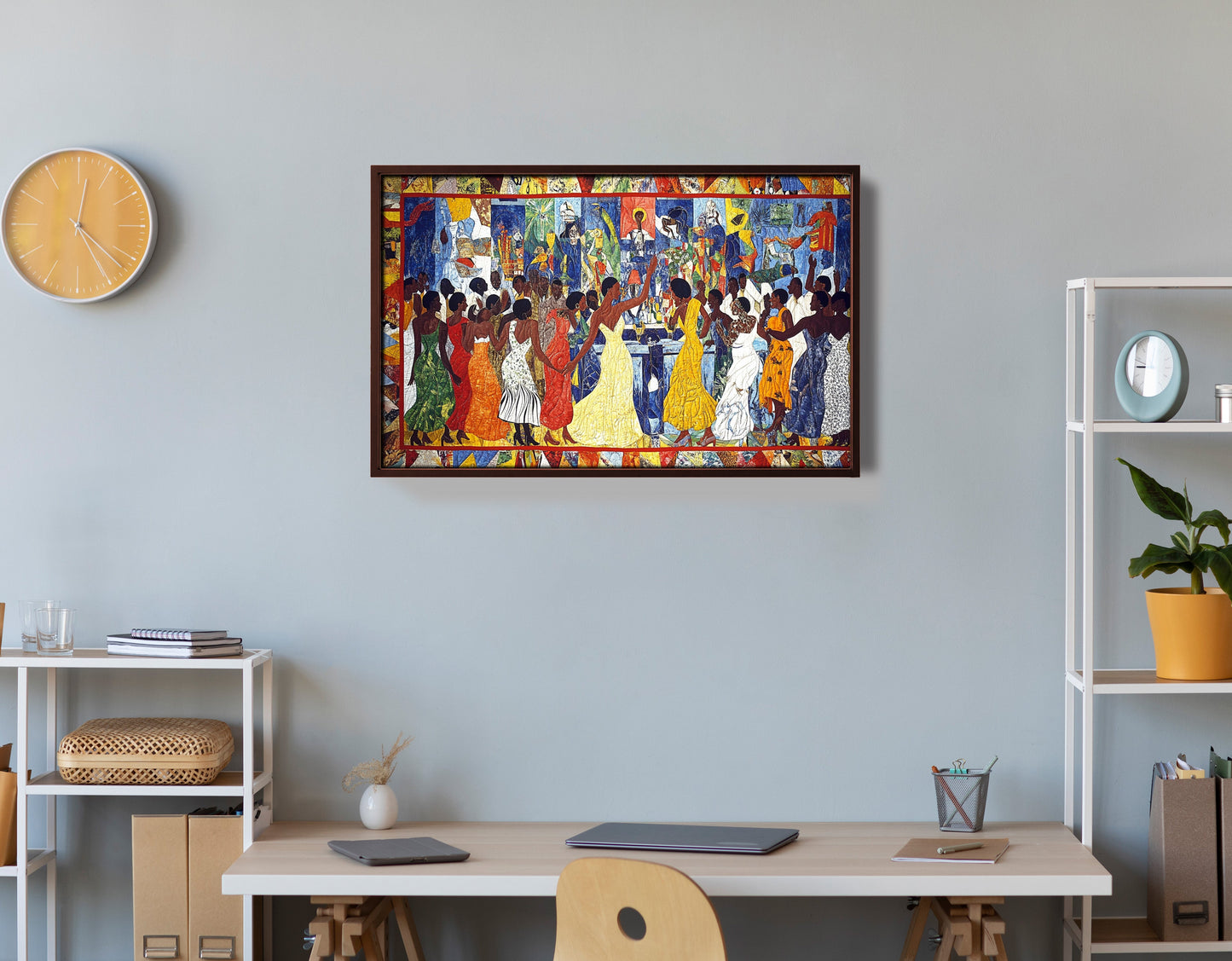 Black Celebration Dance Hall Black culture wall art view 36