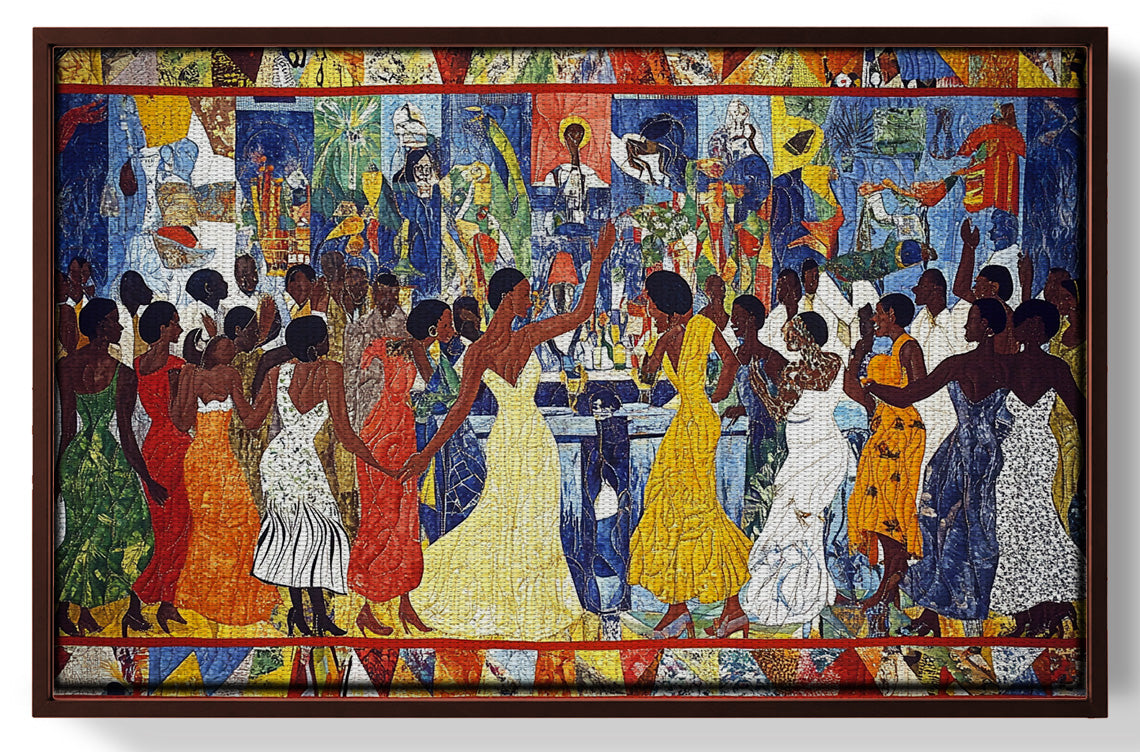 Black Celebration Dance Hall Black culture wall art view 31