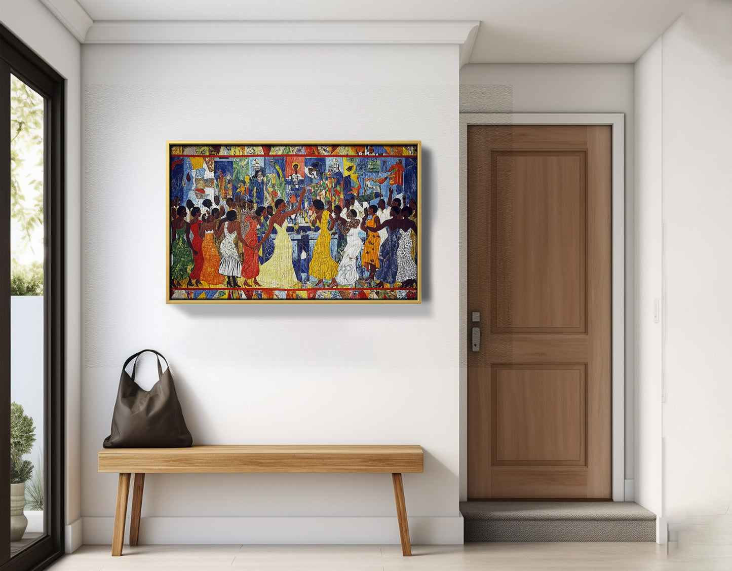 Black Celebration Dance Hall Black culture wall art view 41
