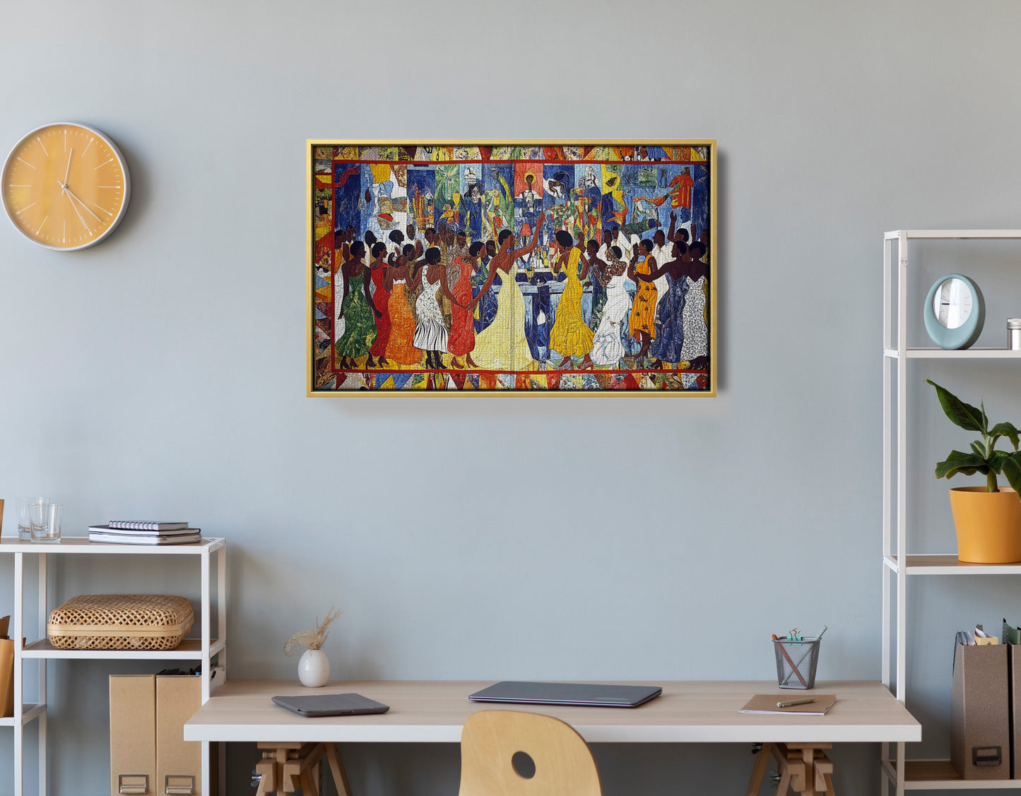 Black Celebration Dance Hall Black culture wall art view 42