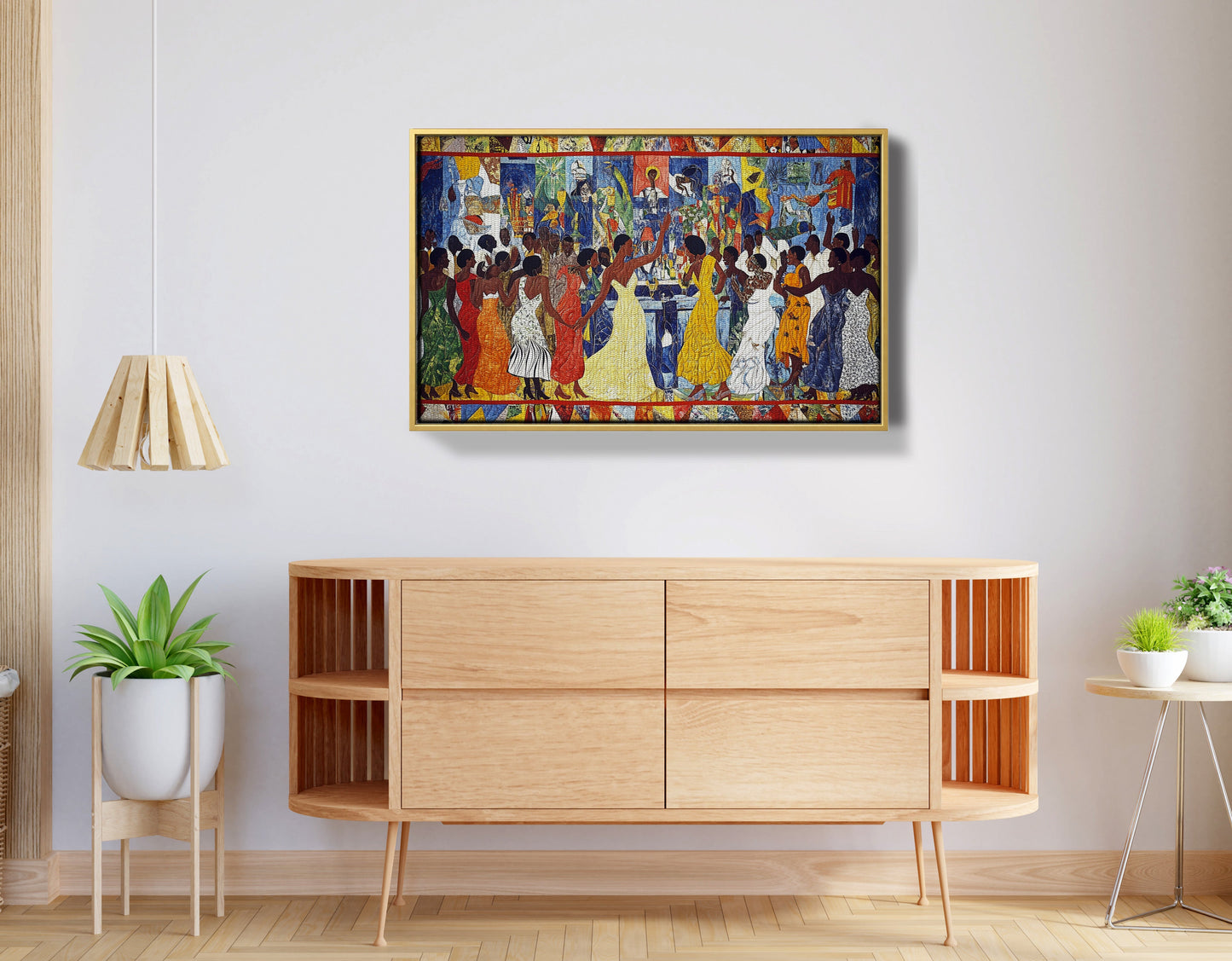 Black Celebration Dance Hall Black culture wall art view 38