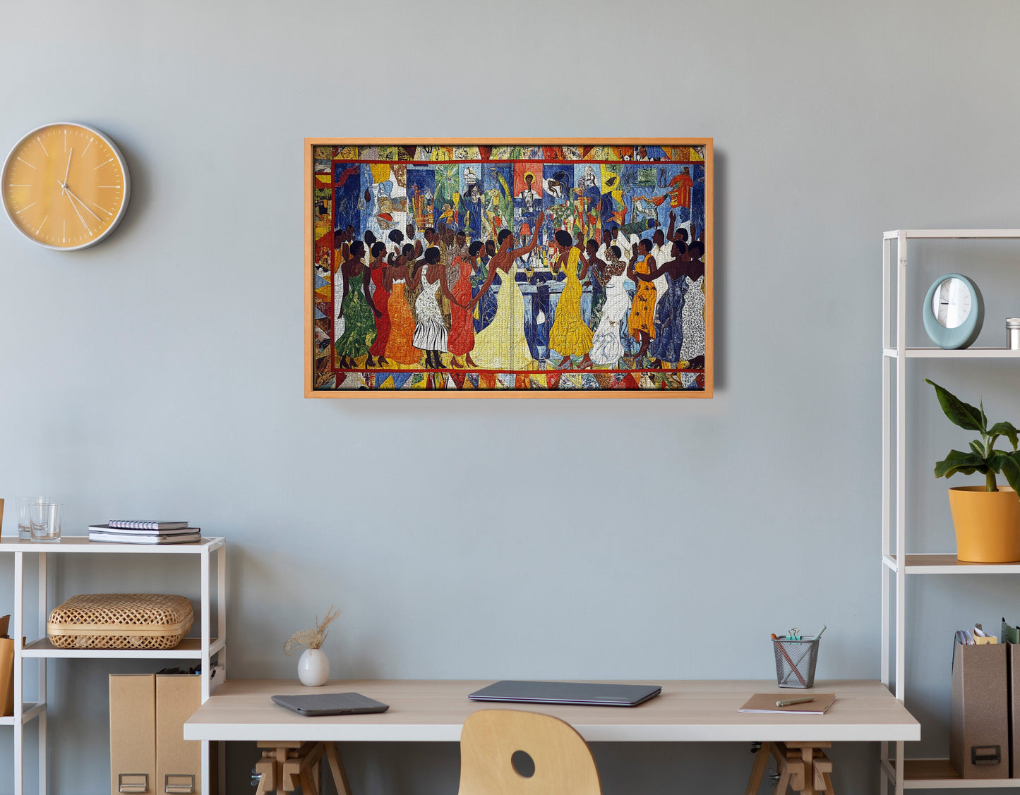 Black Celebration Dance Hall Black culture wall art view 48