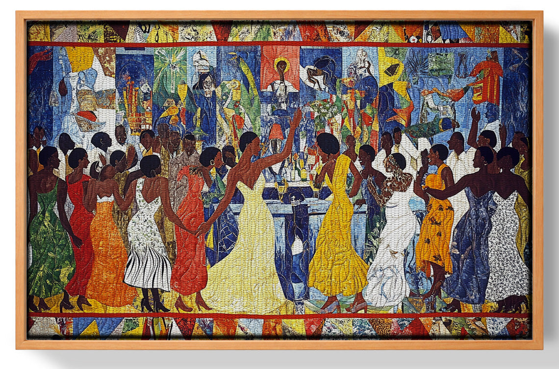 Black Celebration Dance Hall Black culture wall art view 43
