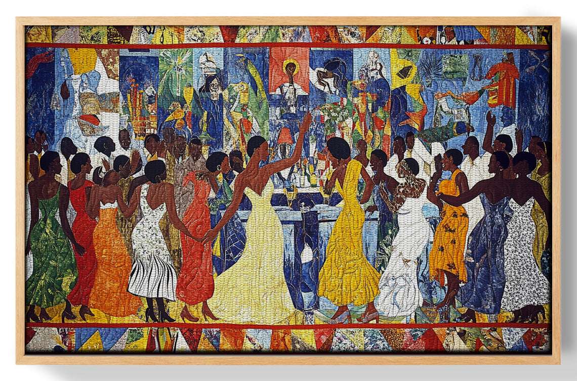 Black Celebration Dance Hall Black culture wall art view 49