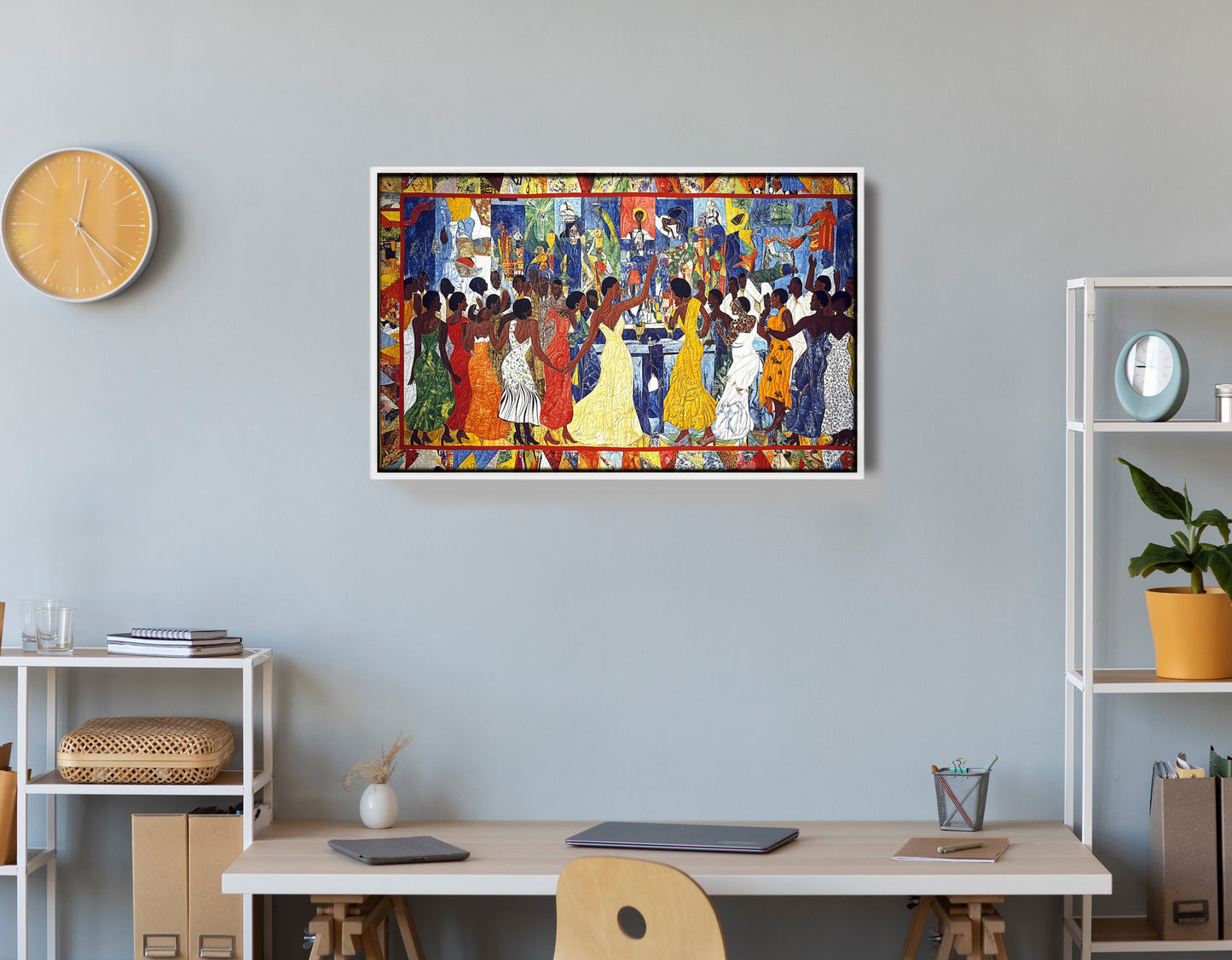Black Celebration Dance Hall Black culture wall art view 65