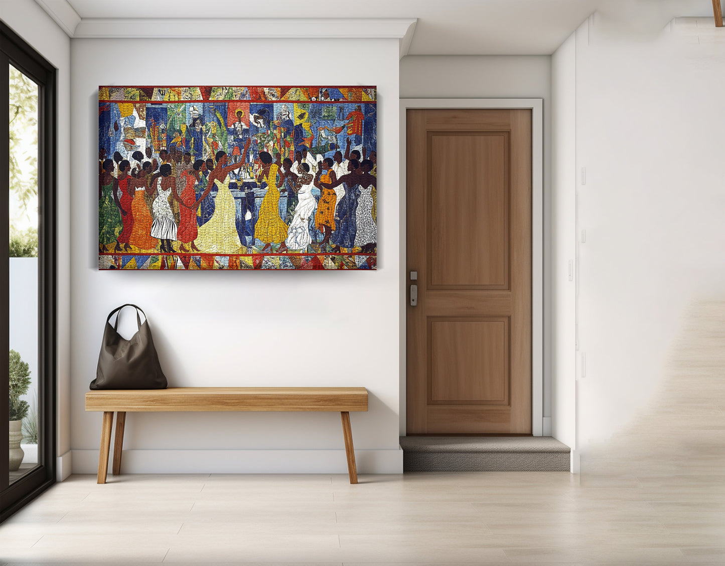 Black Celebration Dance Hall Black culture wall art view 17