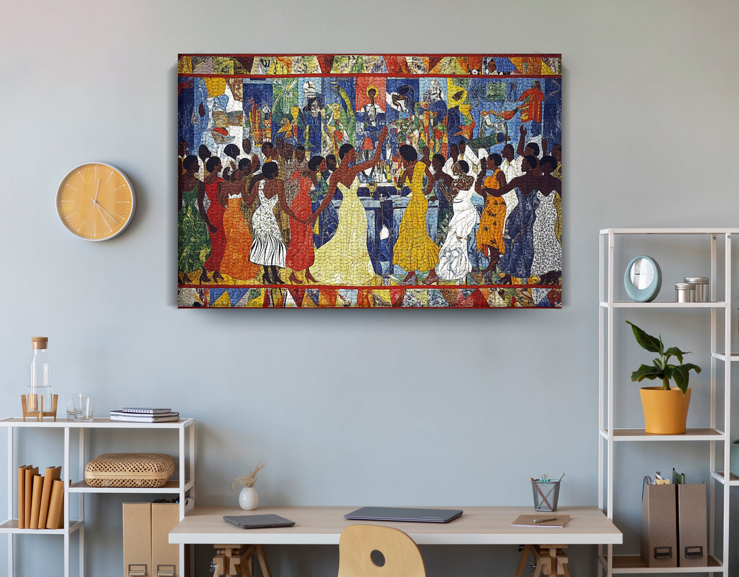 Black Celebration Dance Hall Black culture wall art view 18