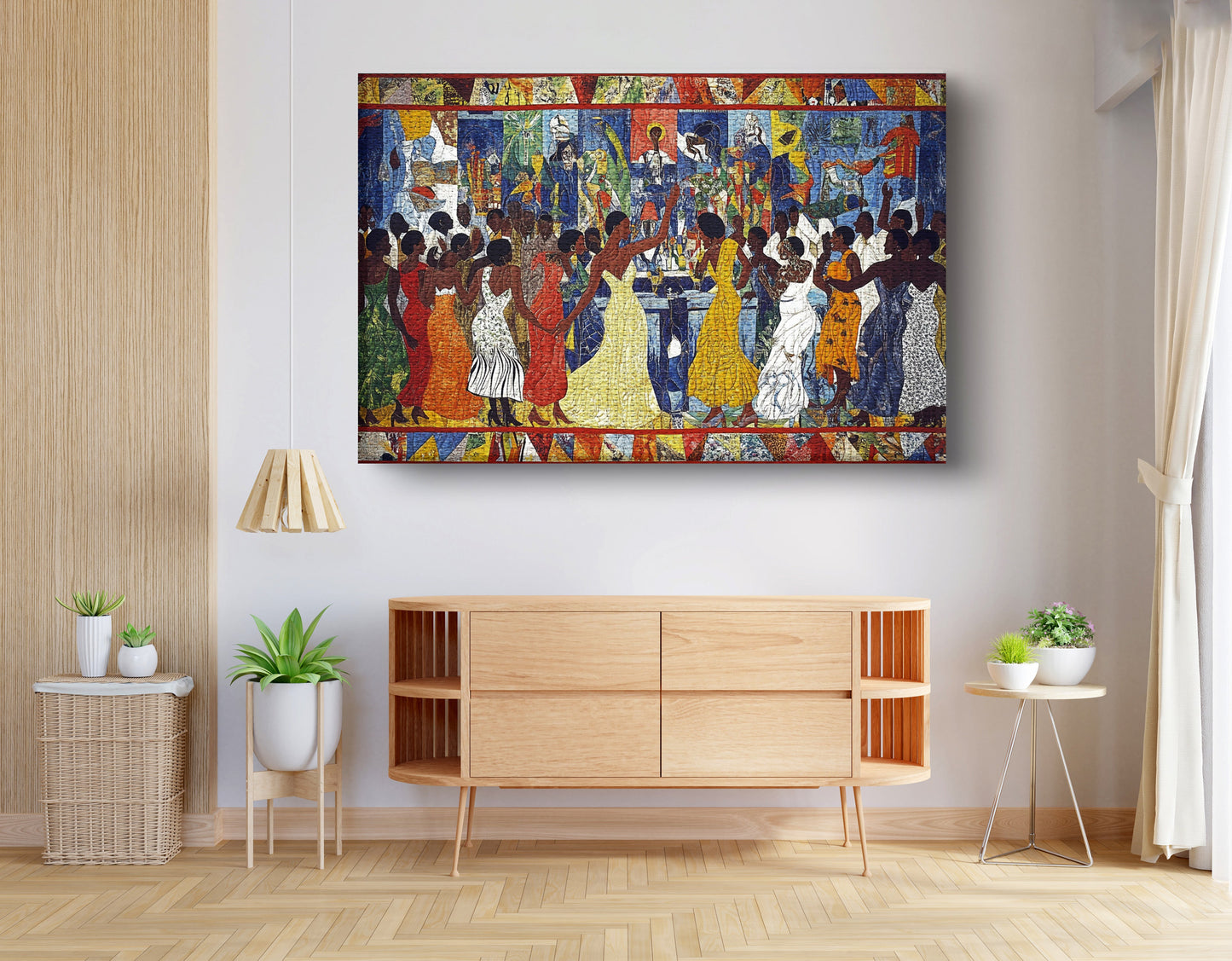 Black Celebration Dance Hall Black culture wall art view 14