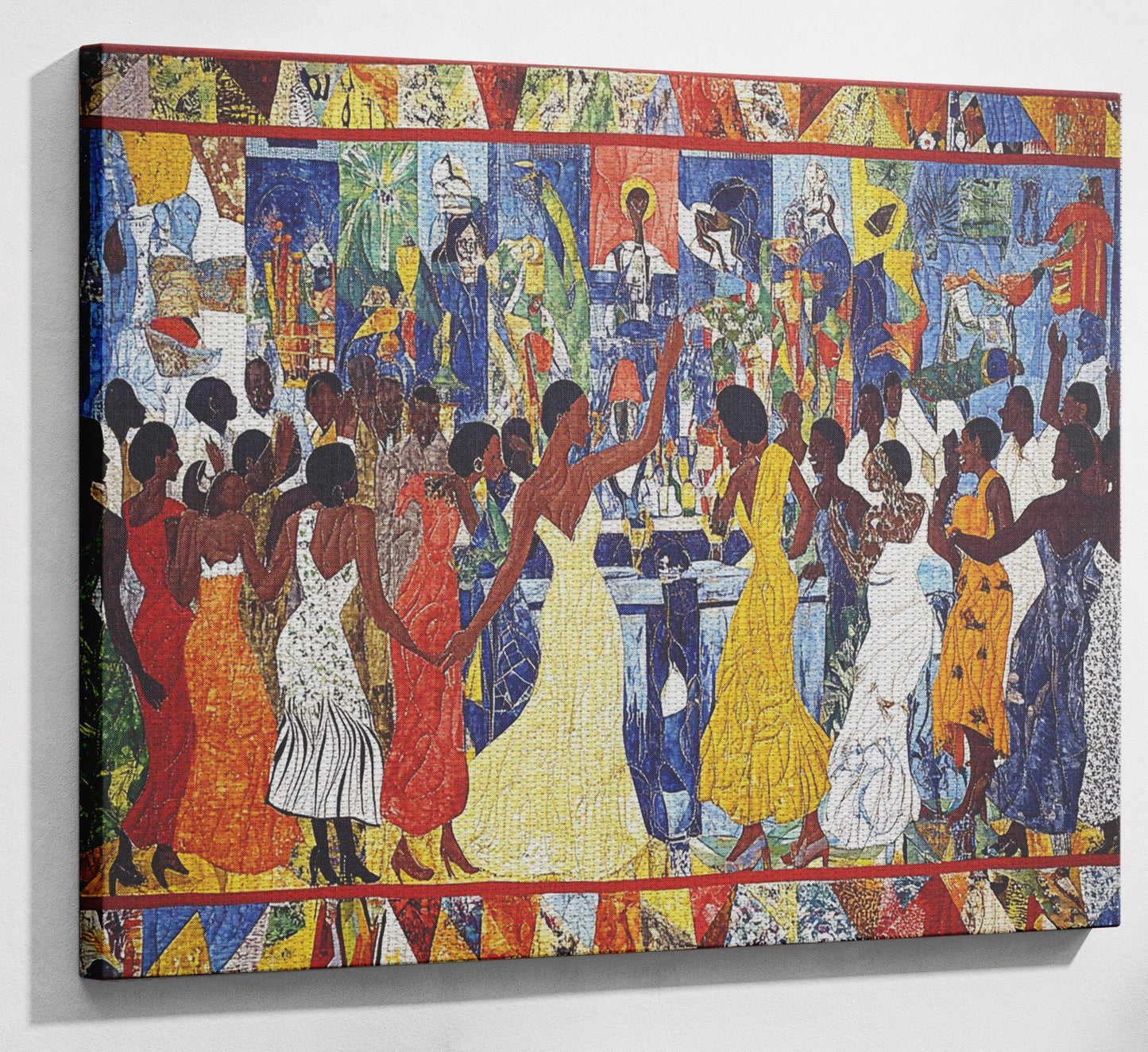 Black Celebration Dance Hall Black culture wall art view 13