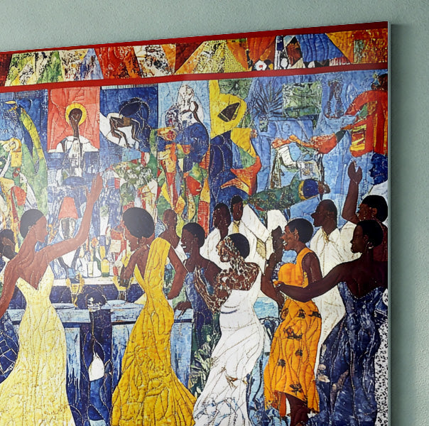 Black Celebration Dance Hall Black culture wall art view 22