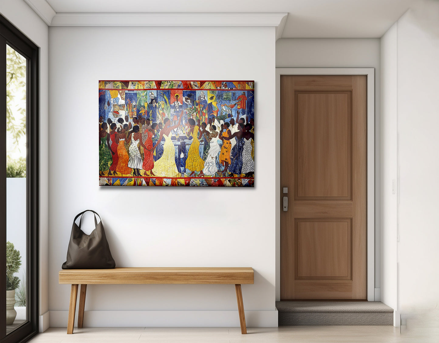 Black Celebration Dance Hall Black culture wall art view 23
