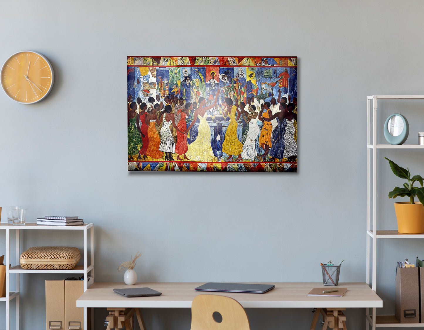 Black Celebration Dance Hall Black culture wall art view 24