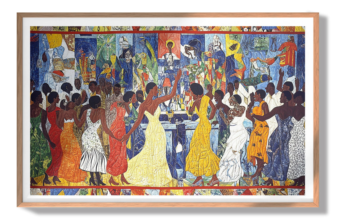 Black Celebration Dance Hall Black culture wall art view 78