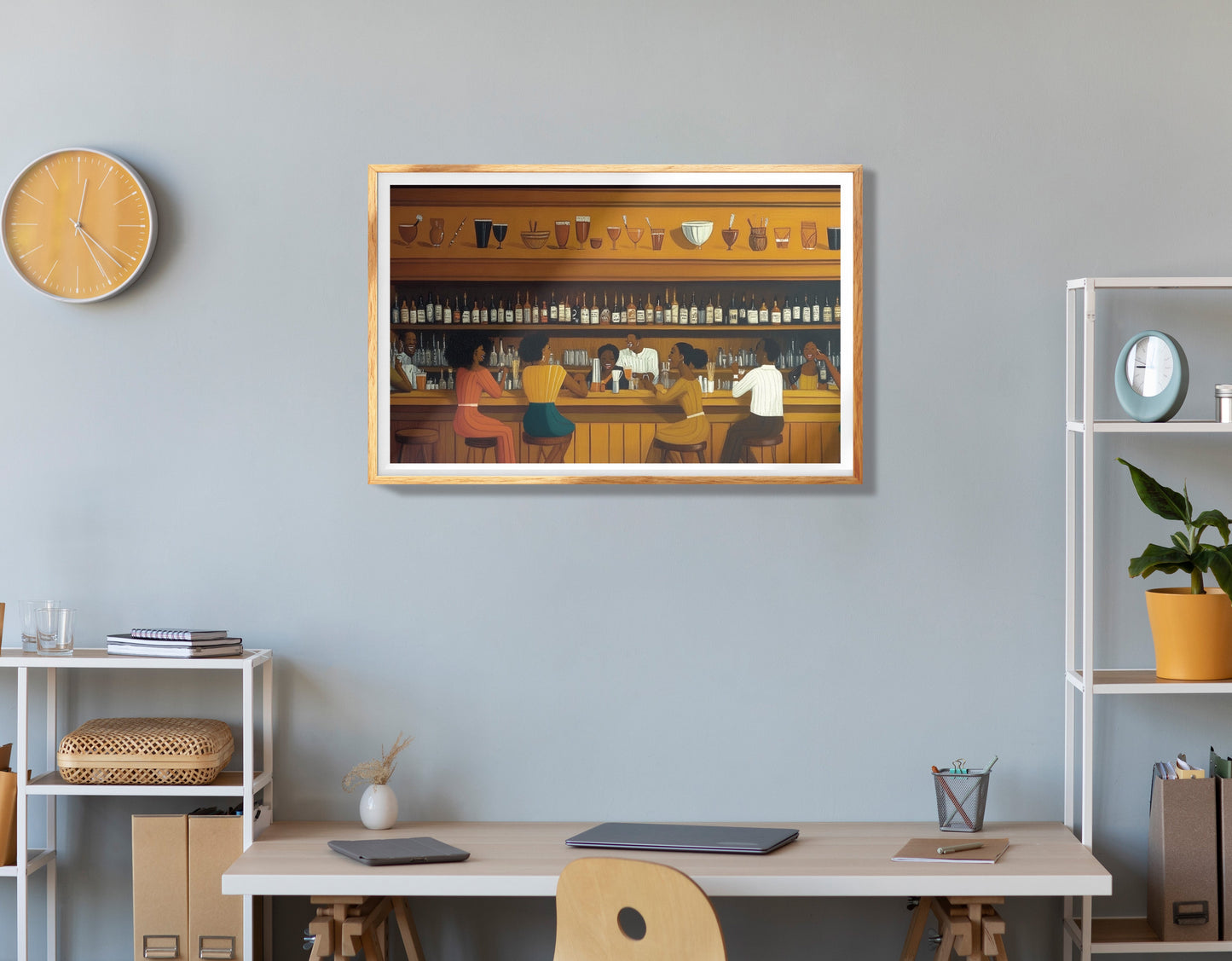 Black Joy Dance Party Black culture wall art view 78