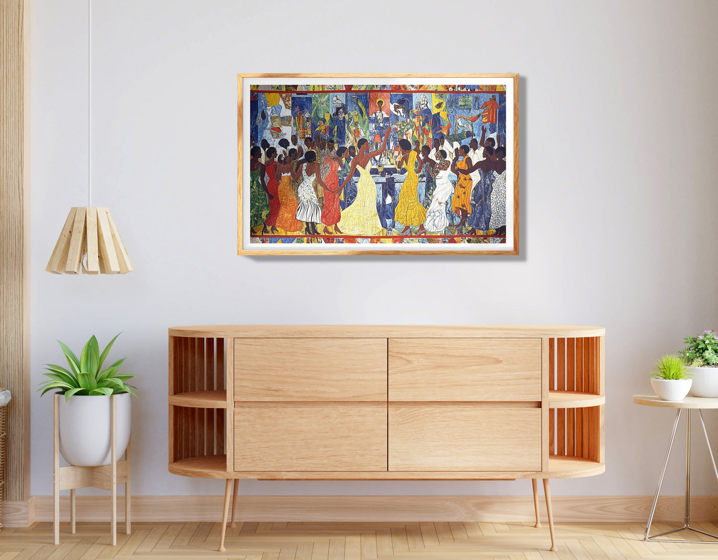 Black Community Bar Scene Black culture wall art view 74