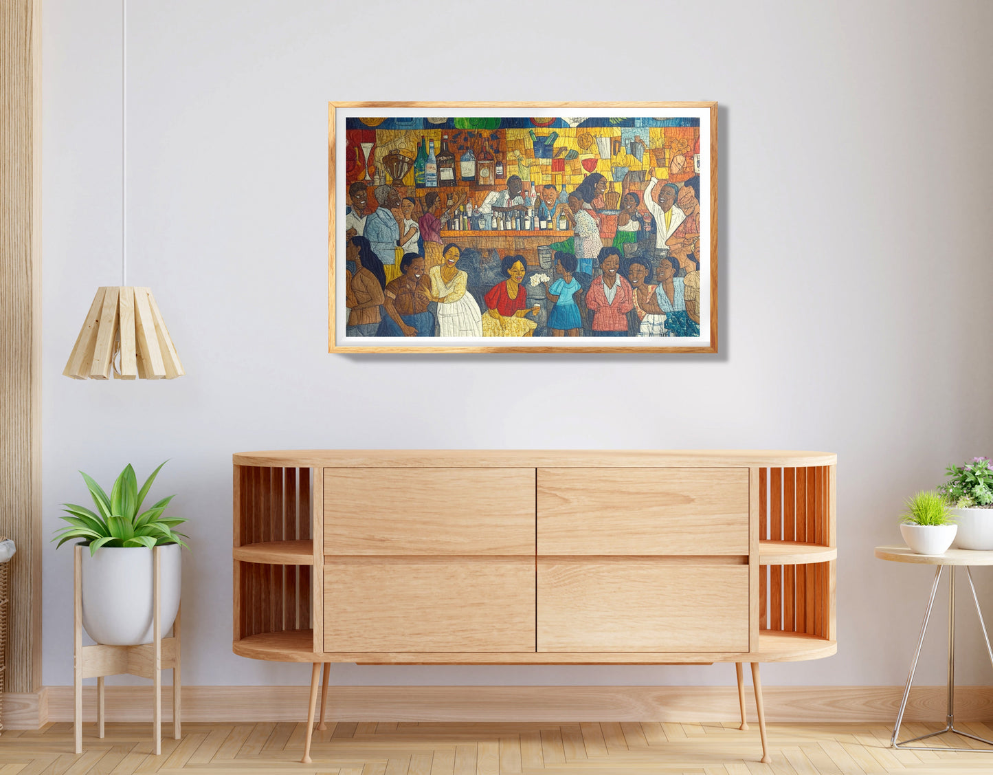 Black Celebration Dance Hall Black culture wall art view 73
