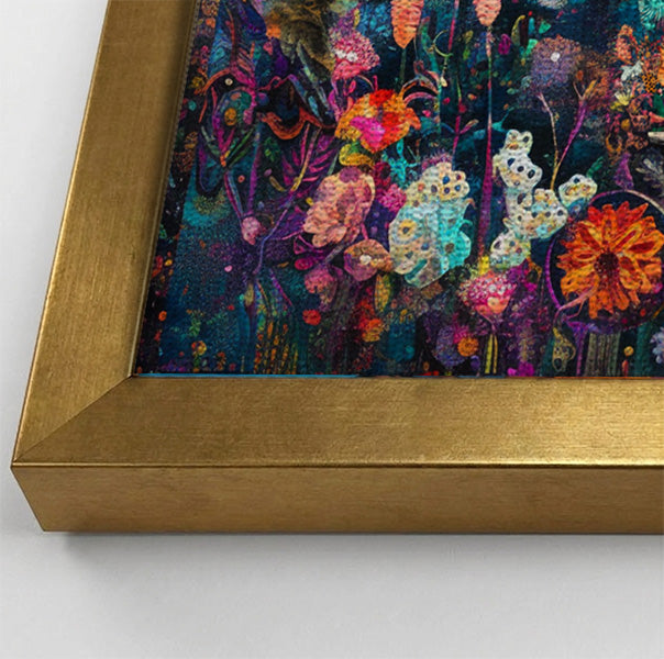 Black Woman Floral Garden African American wall art view 40
