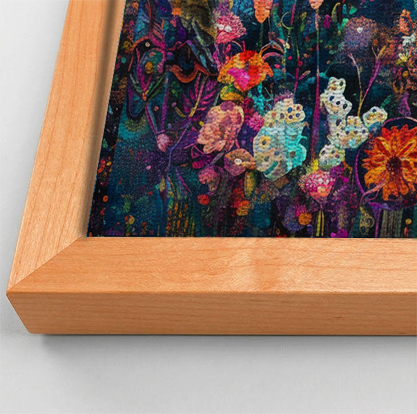 Black Woman Floral Garden African American wall art view 46