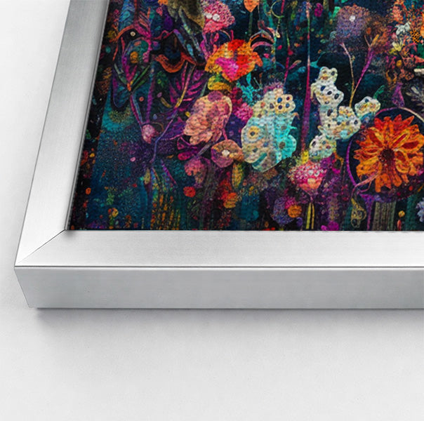 Black Woman Floral Garden African American wall art view 58