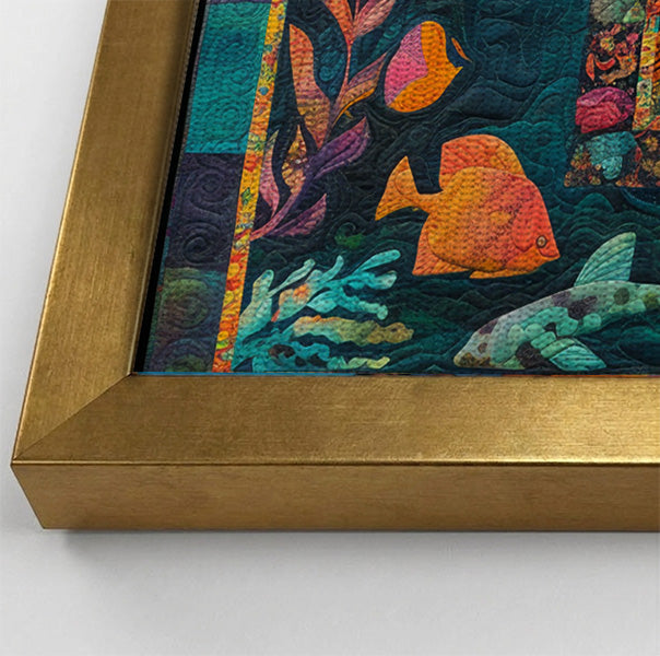 Black Mermaid Tropical Sea Caribbean wall art view 40