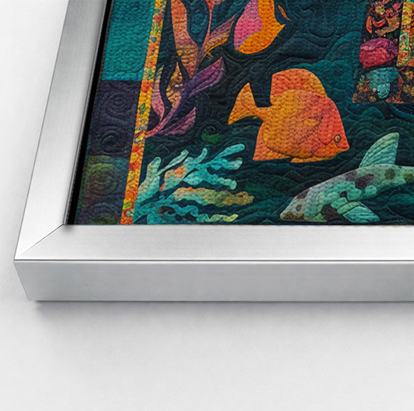 Black Mermaid Tropical Sea Caribbean wall art view 58