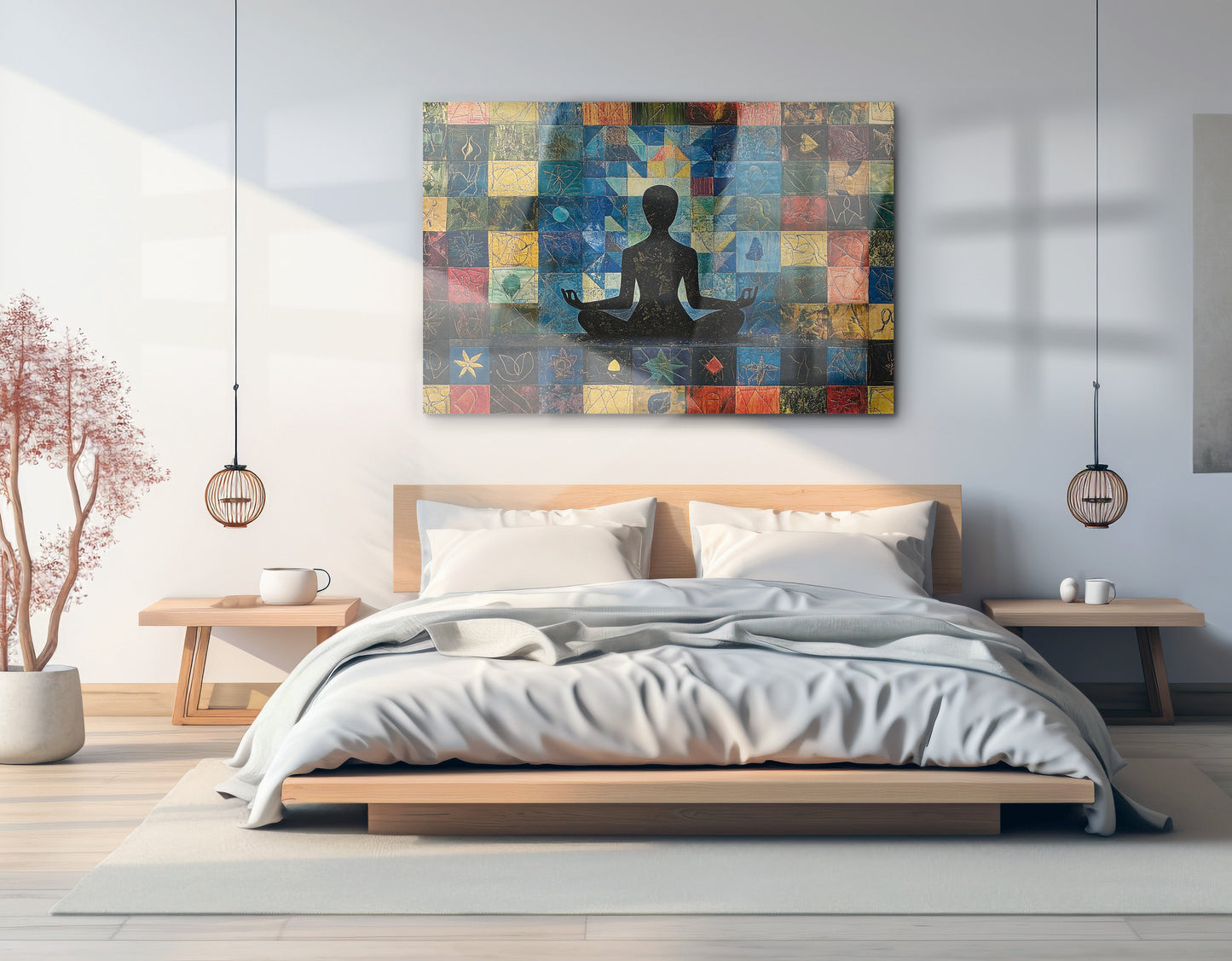 Black Woman Meditation African American wall art view 21