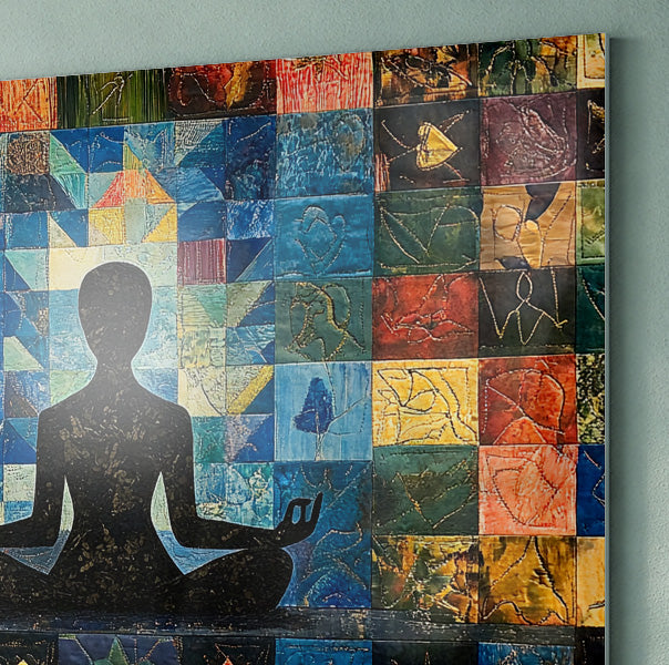 Black Woman Meditation African American wall art view 22