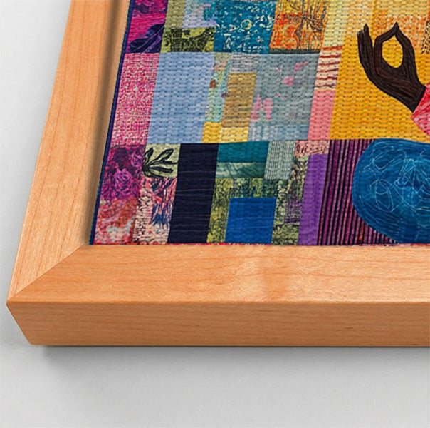 Black Girl Meditation Black children wall art view 46