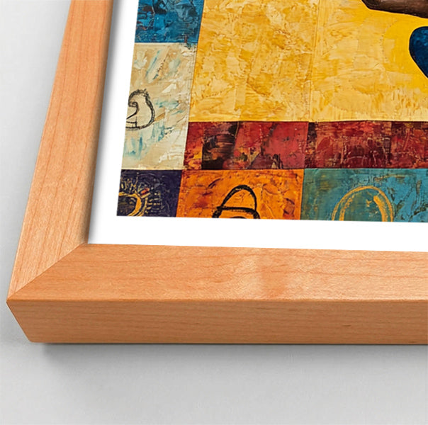 Black Woman Yoga African American wall art view 82