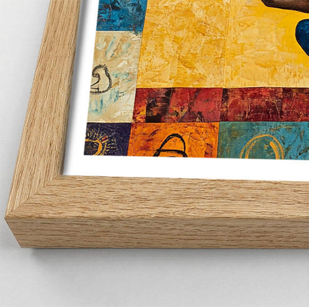 Black Woman Yoga African American wall art view 76