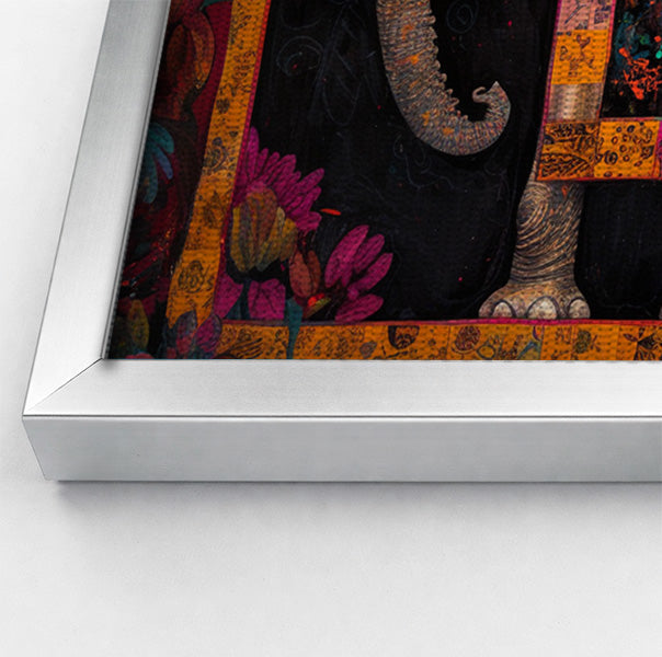 Elephant Family African American canvas print view 58